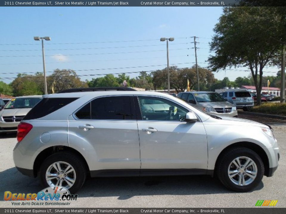 2011 Chevrolet Equinox LT Silver Ice Metallic / Light Titanium/Jet Black Photo #10