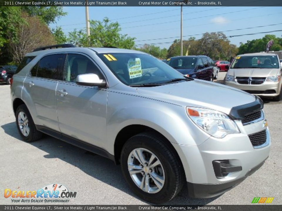 2011 Chevrolet Equinox LT Silver Ice Metallic / Light Titanium/Jet Black Photo #11