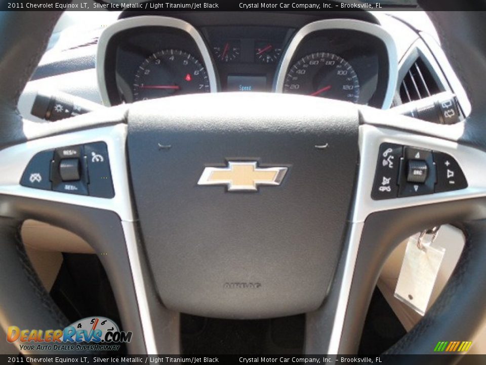 2011 Chevrolet Equinox LT Silver Ice Metallic / Light Titanium/Jet Black Photo #22