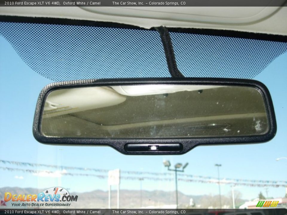 2010 Ford Escape XLT V6 4WD Oxford White / Camel Photo #16