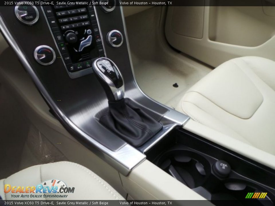 2015 Volvo XC60 T5 Drive-E Savile Grey Metallic / Soft Beige Photo #15