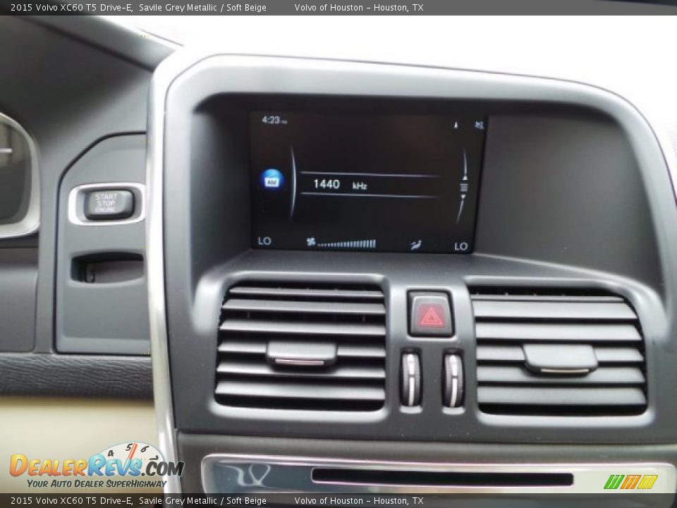 2015 Volvo XC60 T5 Drive-E Savile Grey Metallic / Soft Beige Photo #18