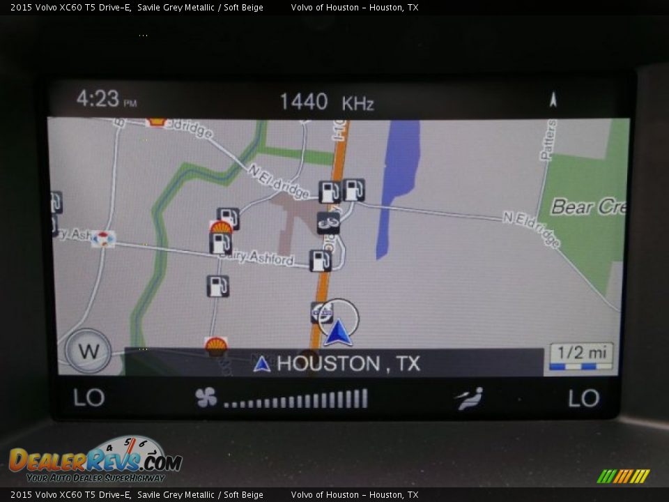 2015 Volvo XC60 T5 Drive-E Savile Grey Metallic / Soft Beige Photo #19