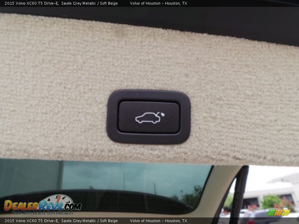 2015 Volvo XC60 T5 Drive-E Savile Grey Metallic / Soft Beige Photo #28