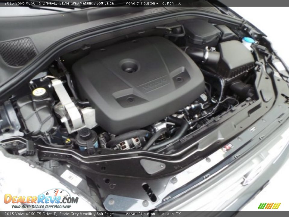 2015 Volvo XC60 T5 Drive-E Savile Grey Metallic / Soft Beige Photo #29