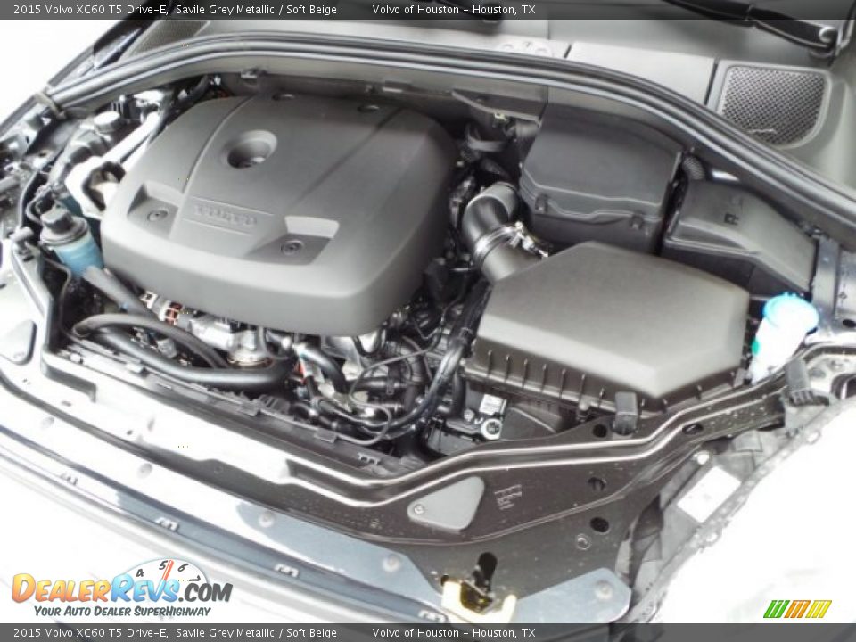 2015 Volvo XC60 T5 Drive-E Savile Grey Metallic / Soft Beige Photo #30