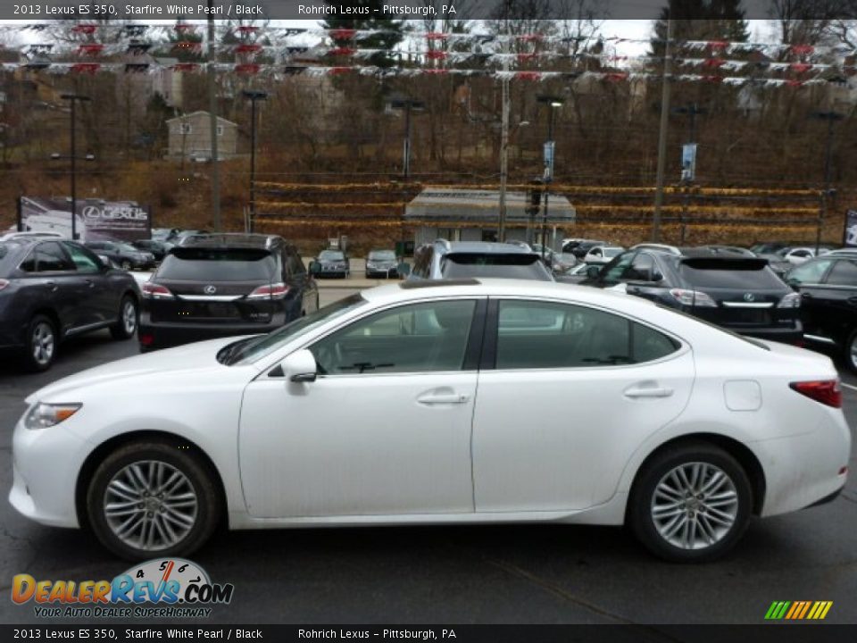 2013 Lexus ES 350 Starfire White Pearl / Black Photo #1