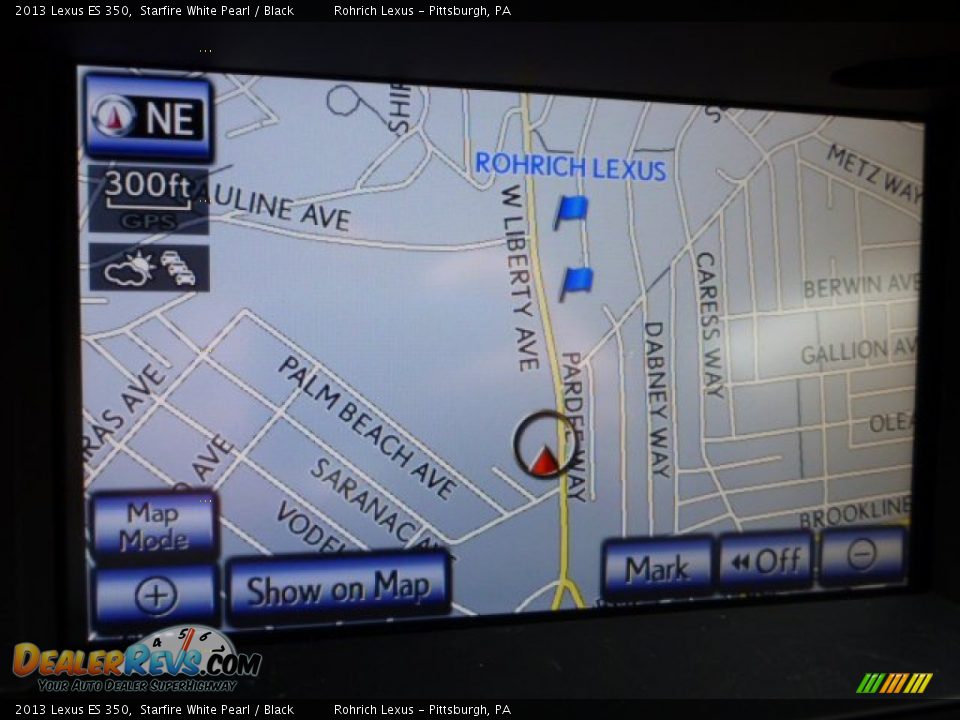 2013 Lexus ES 350 Starfire White Pearl / Black Photo #2