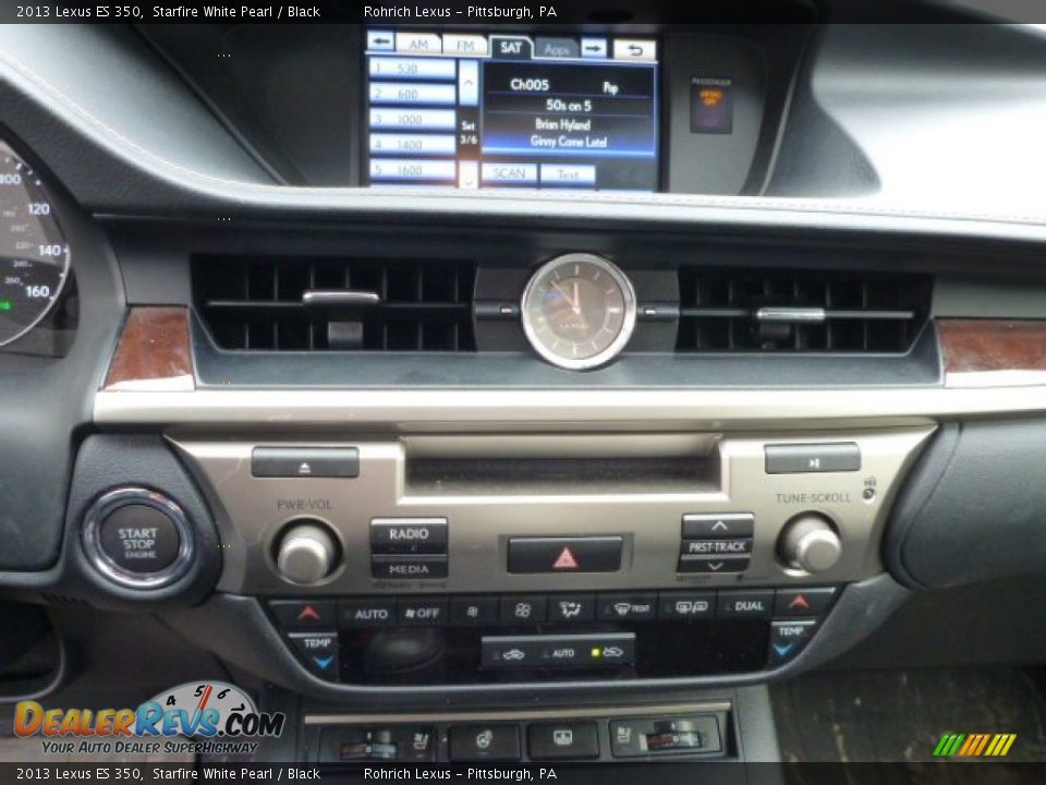 2013 Lexus ES 350 Starfire White Pearl / Black Photo #3