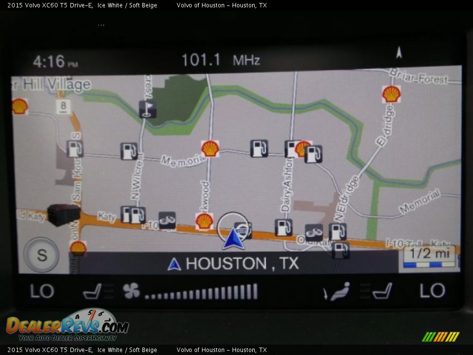 2015 Volvo XC60 T5 Drive-E Ice White / Soft Beige Photo #18