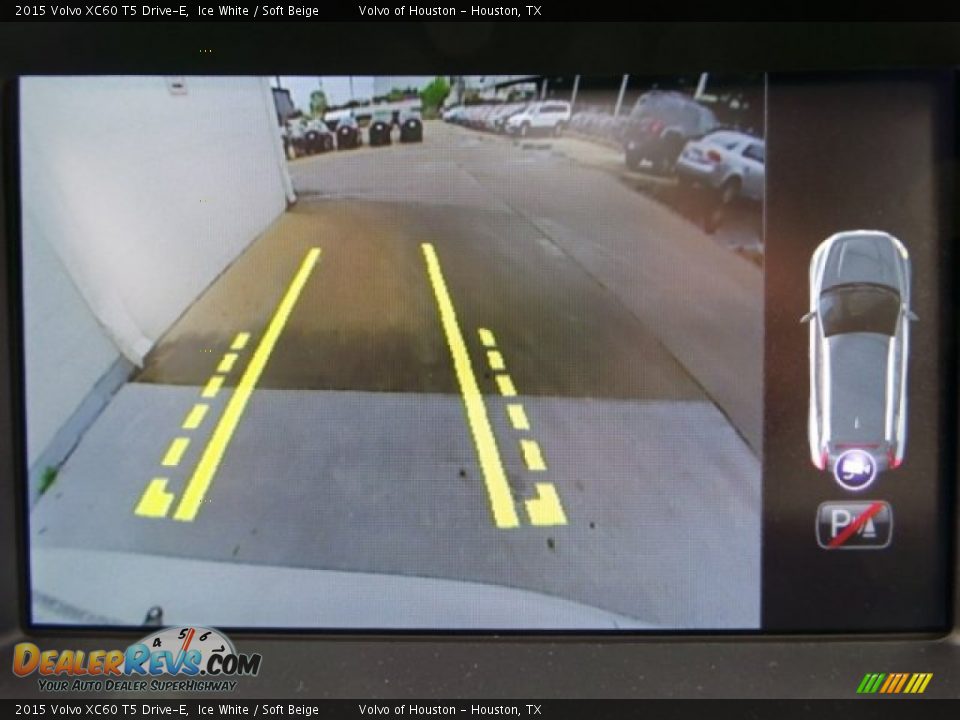 2015 Volvo XC60 T5 Drive-E Ice White / Soft Beige Photo #19