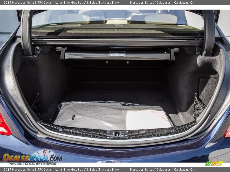 2015 Mercedes-Benz S 550 Sedan Trunk Photo #4
