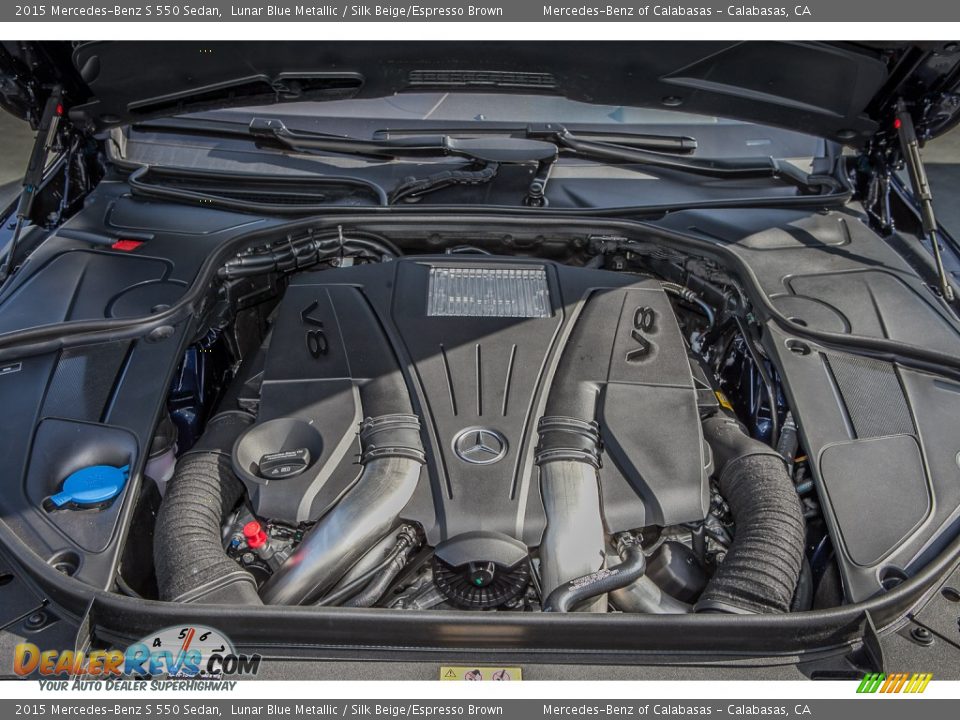 2015 Mercedes-Benz S 550 Sedan 4.6 Liter biturbo DI DOHC 32-Valve VVT V8 Engine Photo #9