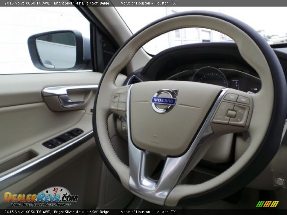 2015 Volvo XC60 T6 AWD Steering Wheel Photo #25