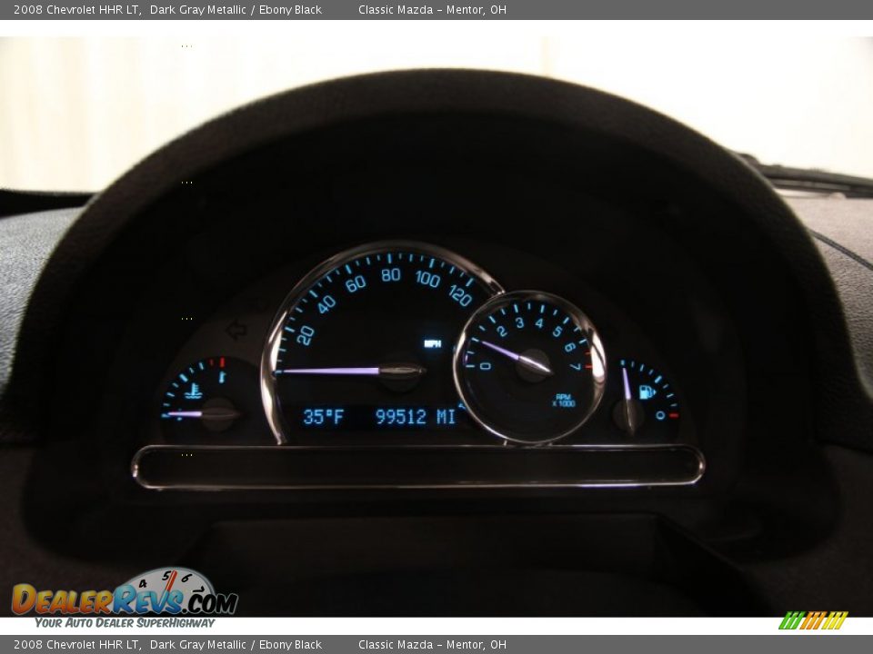 2008 Chevrolet HHR LT Dark Gray Metallic / Ebony Black Photo #7