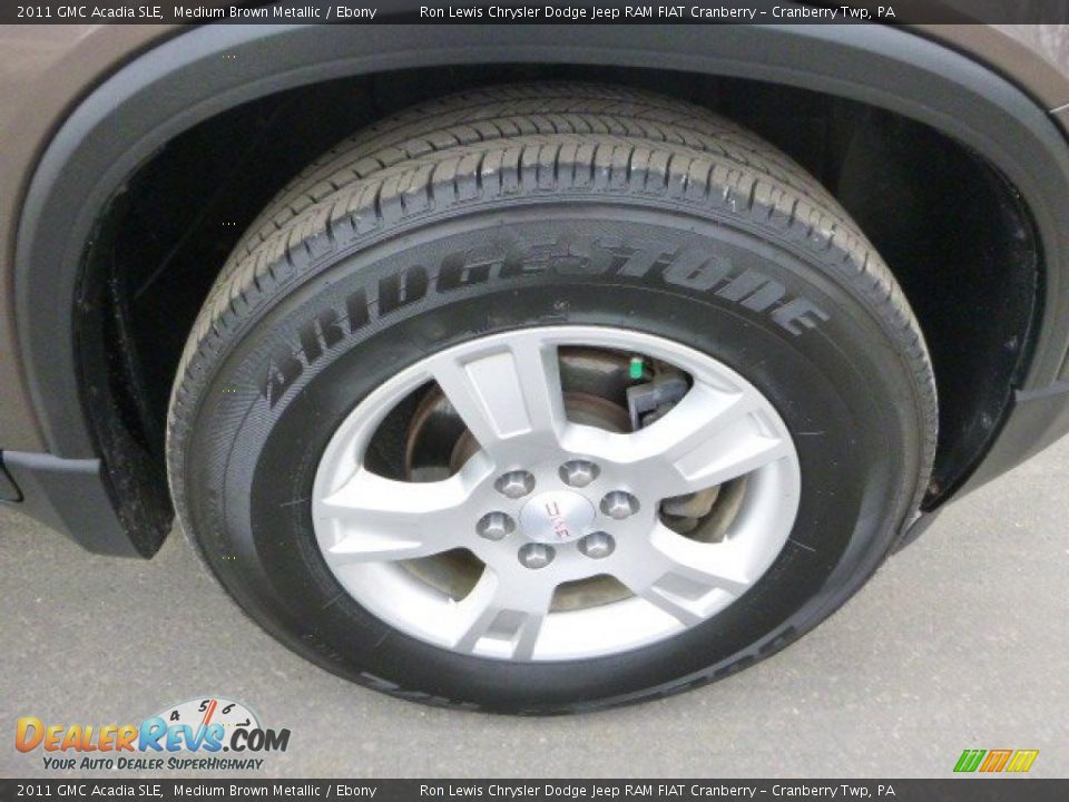 2011 GMC Acadia SLE Medium Brown Metallic / Ebony Photo #2
