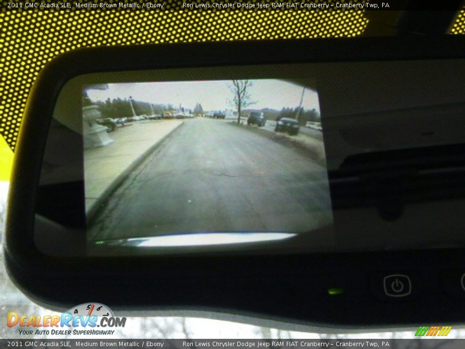 2011 GMC Acadia SLE Medium Brown Metallic / Ebony Photo #20