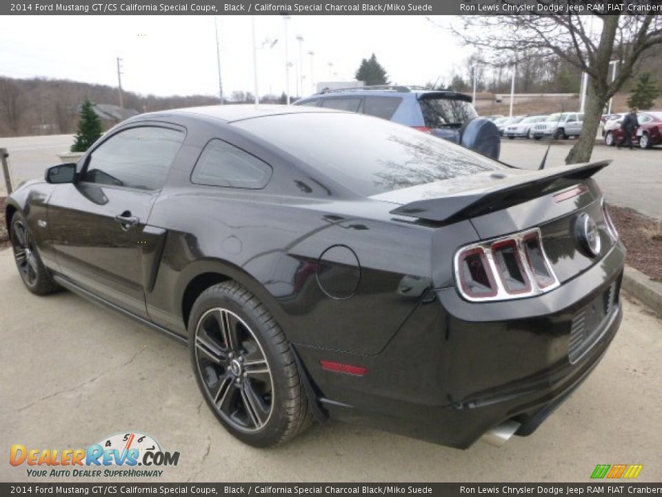 2014 Ford Mustang GT/CS California Special Coupe Black / California Special Charcoal Black/Miko Suede Photo #2