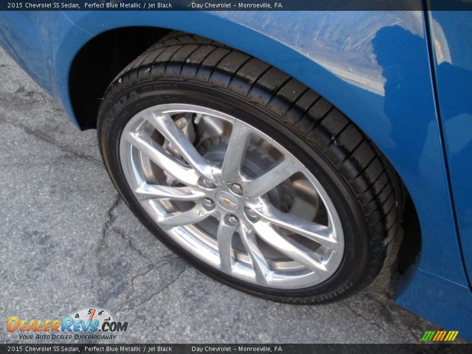 2015 Chevrolet SS Sedan Perfect Blue Metallic / Jet Black Photo #4