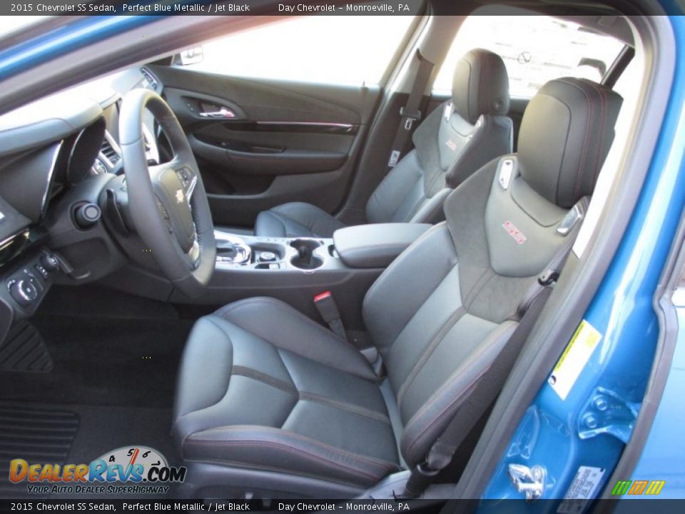Jet Black Interior - 2015 Chevrolet SS Sedan Photo #13