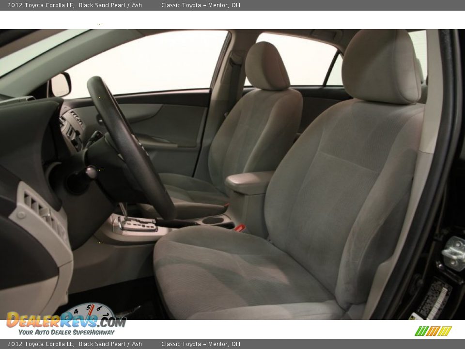 Front Seat of 2012 Toyota Corolla LE Photo #5