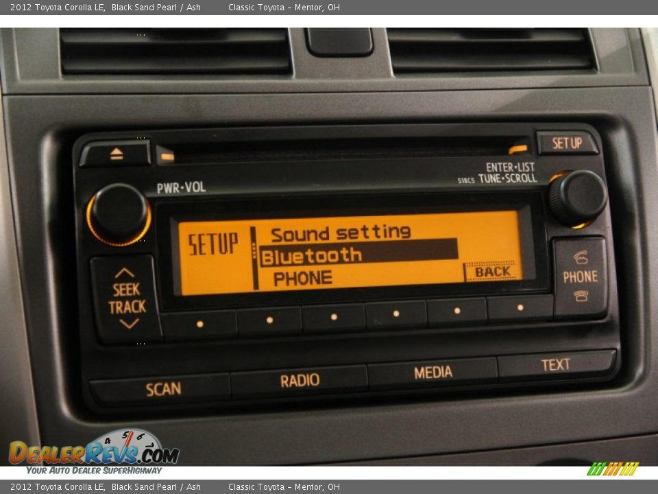 Audio System of 2012 Toyota Corolla LE Photo #9