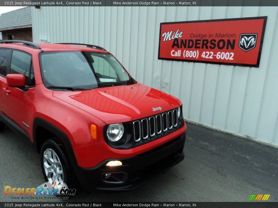 2015 Jeep Renegade Latitude 4x4 Colorado Red / Black Photo #1