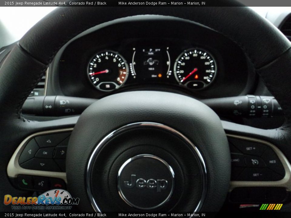 2015 Jeep Renegade Latitude 4x4 Colorado Red / Black Photo #7