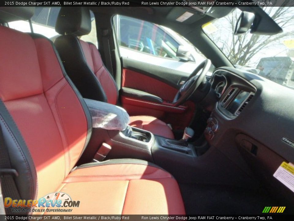 Front Seat of 2015 Dodge Charger SXT AWD Photo #9