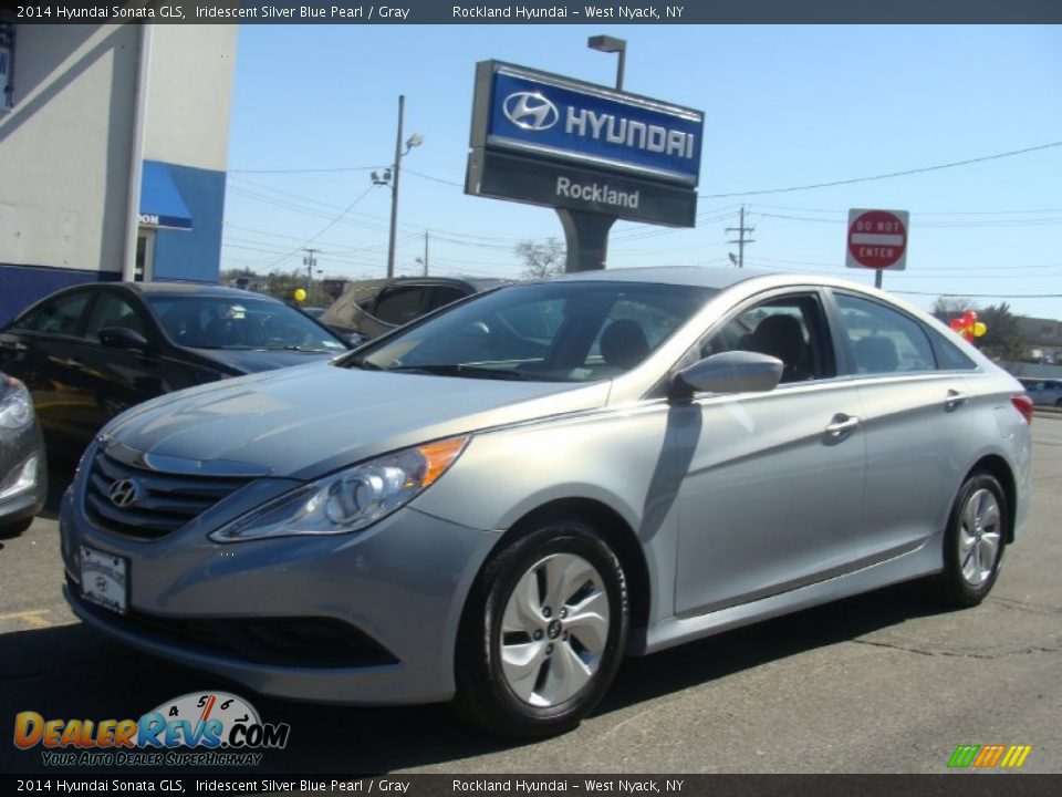 2014 Hyundai Sonata GLS Iridescent Silver Blue Pearl / Gray Photo #1