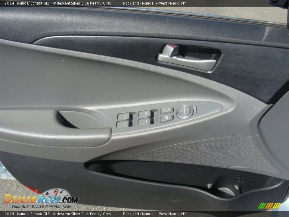 2014 Hyundai Sonata GLS Iridescent Silver Blue Pearl / Gray Photo #7