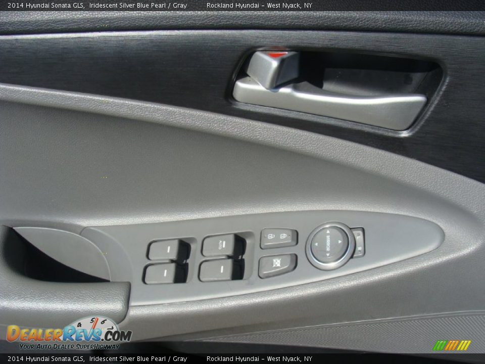 2014 Hyundai Sonata GLS Iridescent Silver Blue Pearl / Gray Photo #8