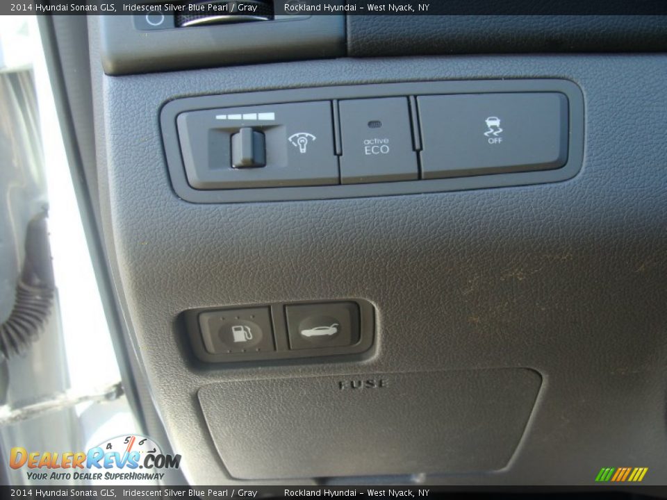 2014 Hyundai Sonata GLS Iridescent Silver Blue Pearl / Gray Photo #12