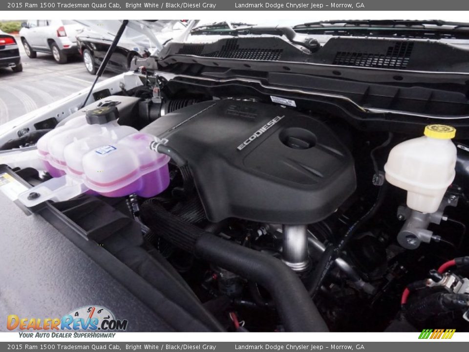 2015 Ram 1500 Tradesman Quad Cab 3.0 Liter EcoDiesel DI Turbocharged DOHC 24-Valve Diesel V6 Engine Photo #9