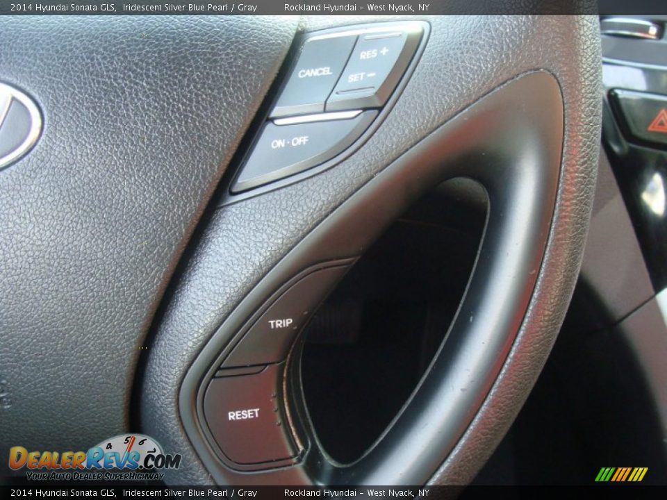 2014 Hyundai Sonata GLS Iridescent Silver Blue Pearl / Gray Photo #15