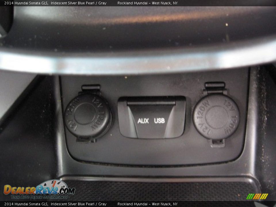 2014 Hyundai Sonata GLS Iridescent Silver Blue Pearl / Gray Photo #18