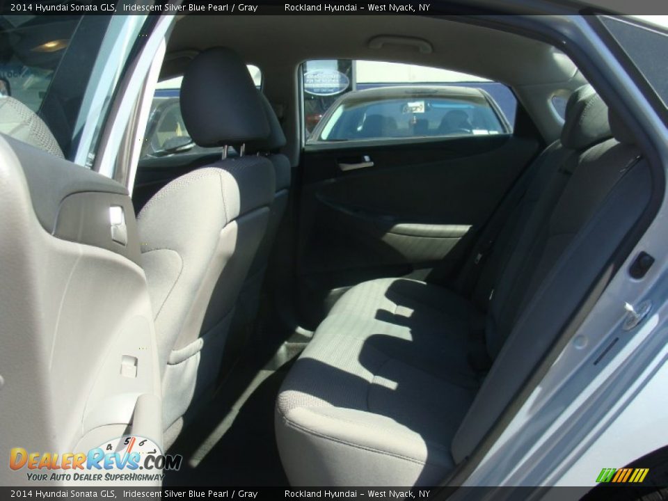 2014 Hyundai Sonata GLS Iridescent Silver Blue Pearl / Gray Photo #20