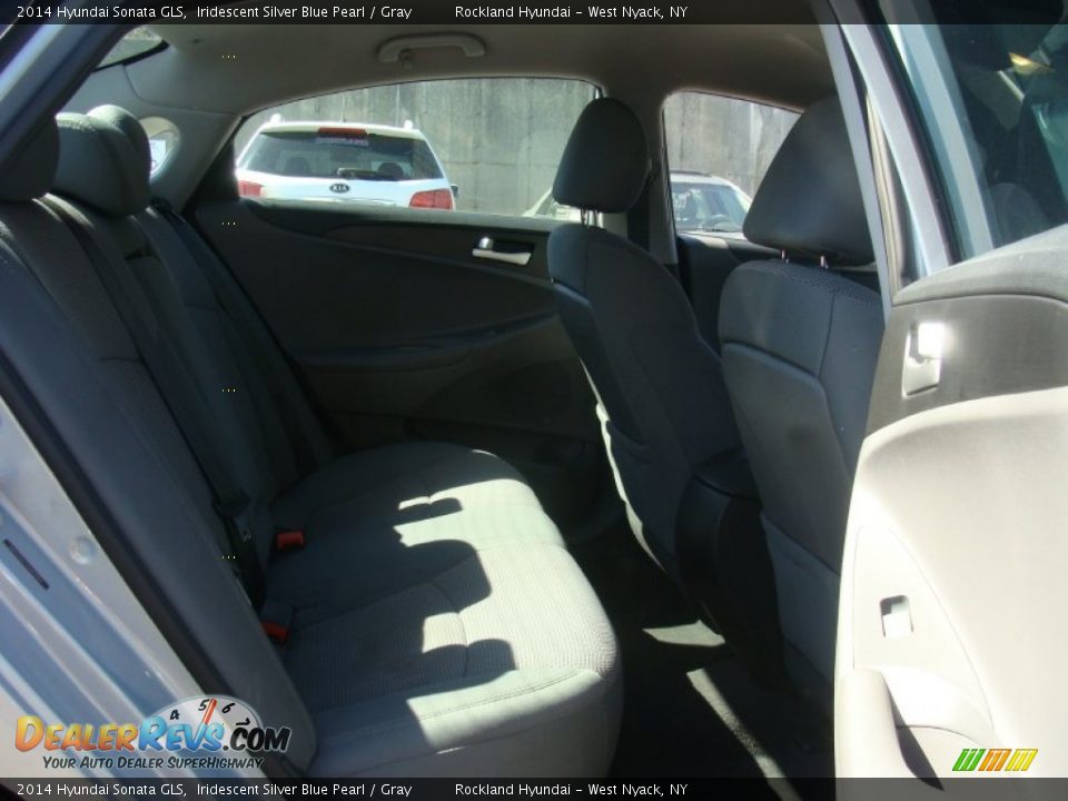2014 Hyundai Sonata GLS Iridescent Silver Blue Pearl / Gray Photo #23