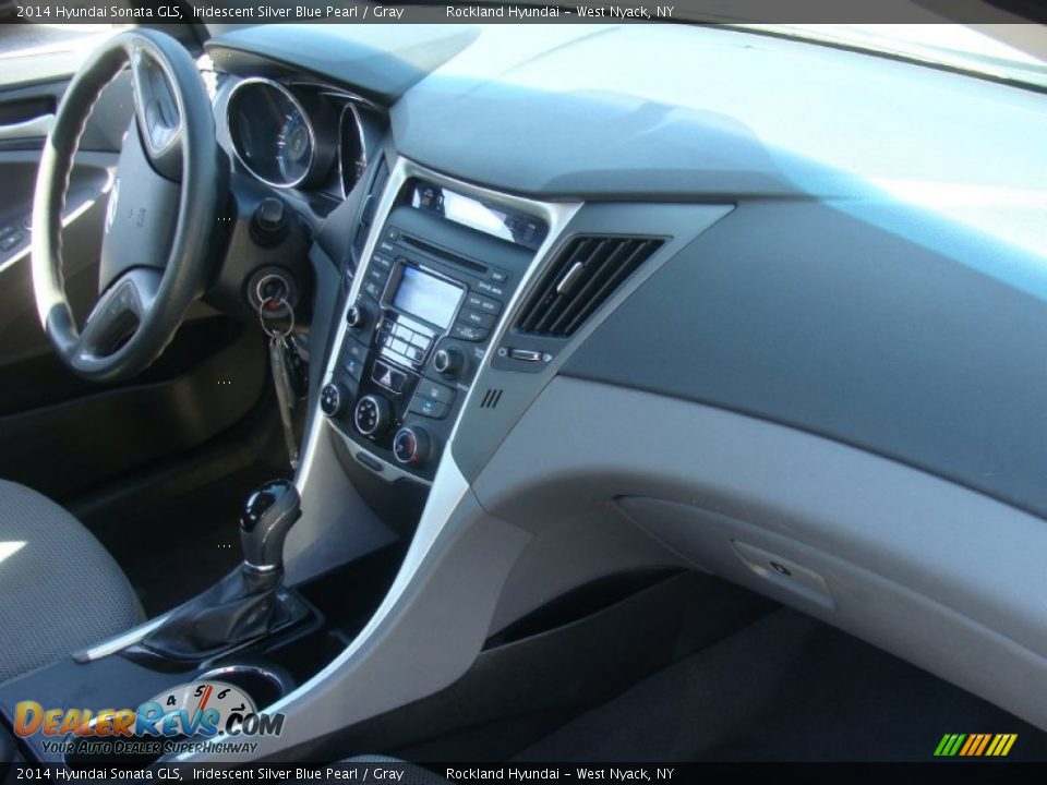2014 Hyundai Sonata GLS Iridescent Silver Blue Pearl / Gray Photo #25