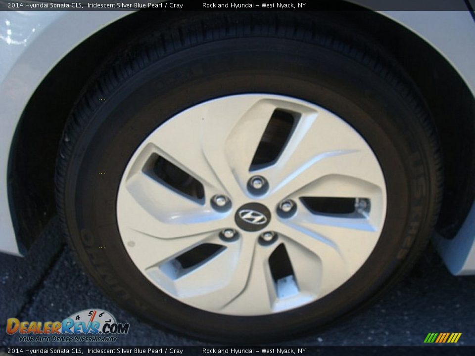 2014 Hyundai Sonata GLS Iridescent Silver Blue Pearl / Gray Photo #27