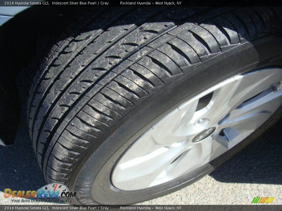 2014 Hyundai Sonata GLS Iridescent Silver Blue Pearl / Gray Photo #28