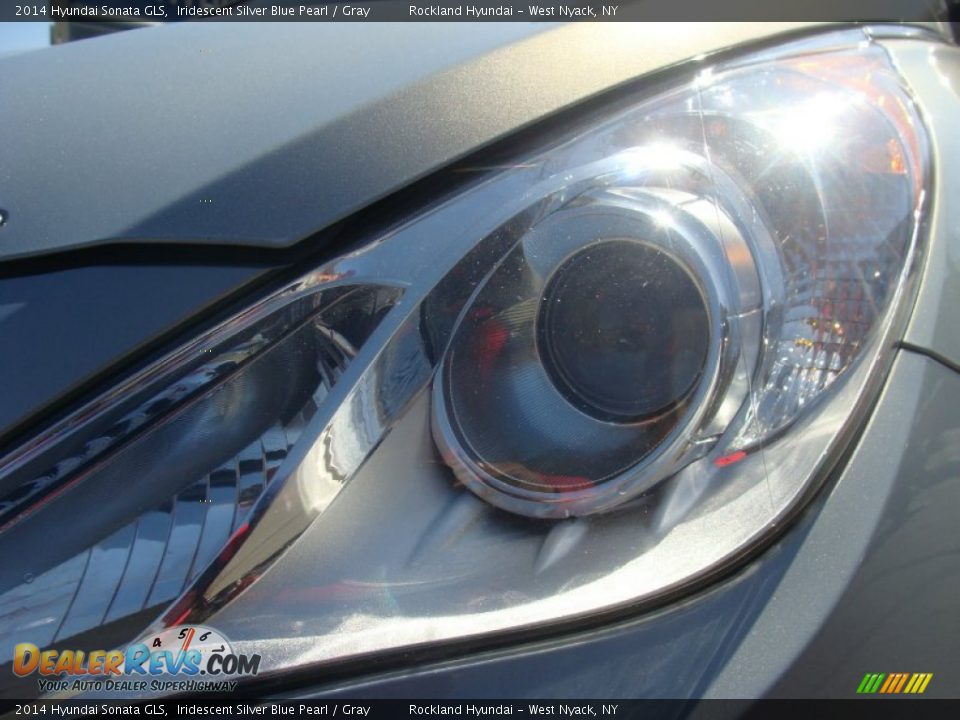 2014 Hyundai Sonata GLS Iridescent Silver Blue Pearl / Gray Photo #30