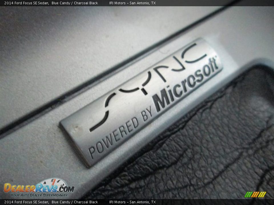 2014 Ford Focus SE Sedan Blue Candy / Charcoal Black Photo #17