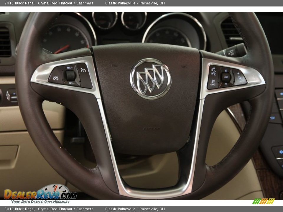 2013 Buick Regal Crystal Red Tintcoat / Cashmere Photo #6