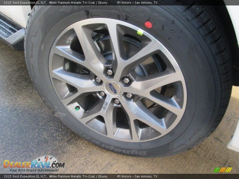 2015 Ford Expedition EL XLT White Platinum Metallic Tri-Coat / Ebony Photo #2
