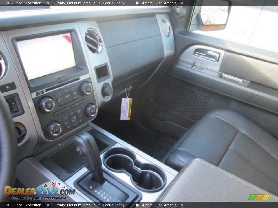 2015 Ford Expedition EL XLT White Platinum Metallic Tri-Coat / Ebony Photo #9