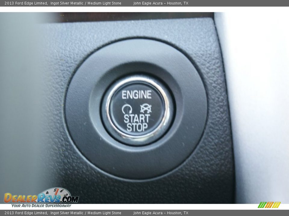 2013 Ford Edge Limited Ingot Silver Metallic / Medium Light Stone Photo #33