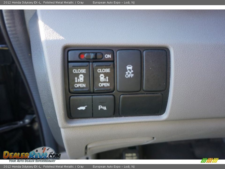 2012 Honda Odyssey EX-L Polished Metal Metallic / Gray Photo #27