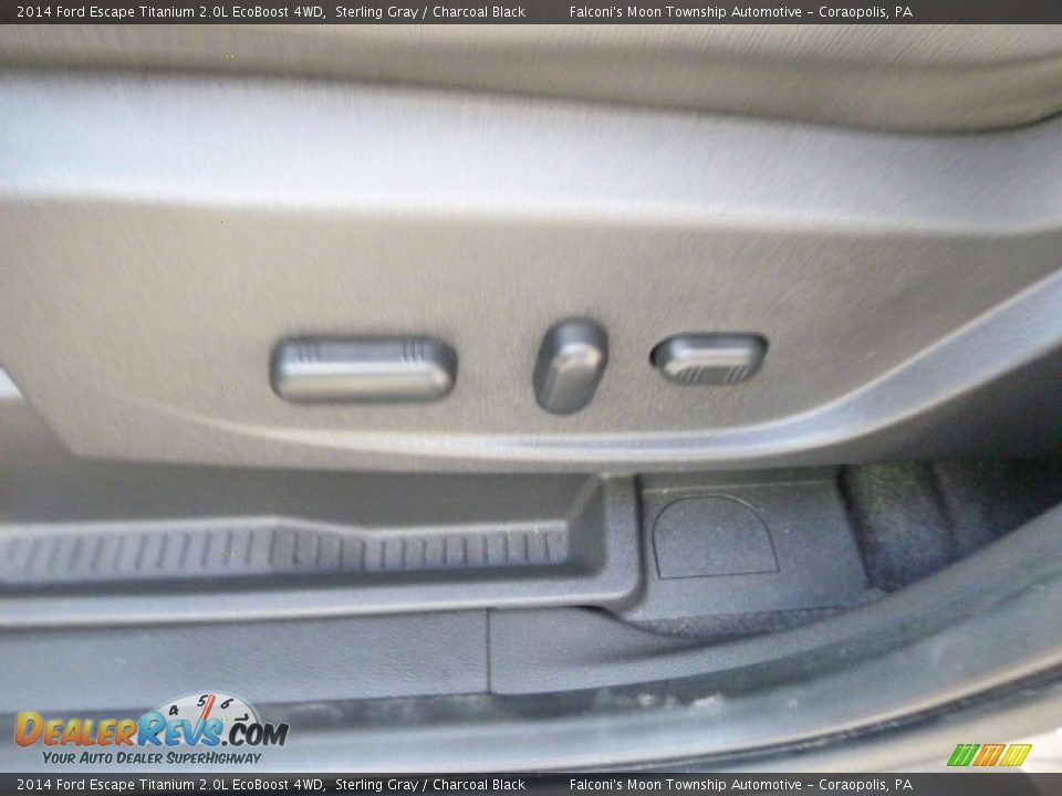 2014 Ford Escape Titanium 2.0L EcoBoost 4WD Sterling Gray / Charcoal Black Photo #19