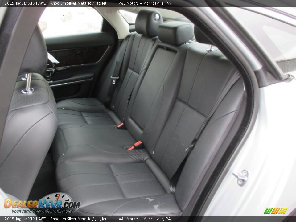 Rear Seat of 2015 Jaguar XJ XJ AWD Photo #14